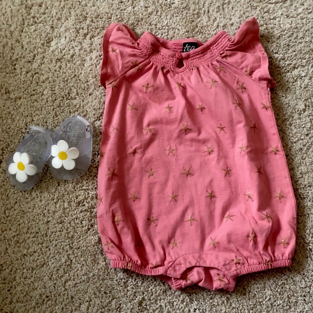 Tea Collection Bubble + Daisy Sandals/Jellies